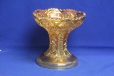 Carnival Glass Compote