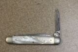 Rare Olean Mother of Pearl Pocket Knife