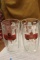 Set of 2 Krusovice Glass Beer Mug