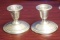A Pair of International Sterling Candlesticks