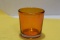 An Amber Glass Cup