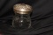 An Art Nuveau Ornate Sterling Top Etched Container