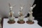 A Set of Three Italian Rabbit Musician