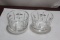 Set of Two Cut Glass Salt Cellars?