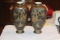 Pair of Signed Japanese Satsuma Vases