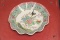 Chinese Famille Verte Foliated Bowl