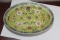 A Vintage Chinese Yellow Longetivity Platter