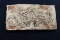 A Ceramic / Clay Plaque Raised or Embossed Design