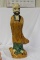A Large Chinese Pottery Figurine