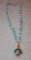 Vintage Porcelain Beaded Necklace
