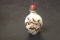 A Chinese Peking Glass Overlay Snuff Bottle