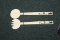 A Pair of Chinese Bone Utensils
