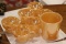 Lot of 7 Ancor Hacking Lusterware Glass Cups