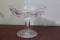 A Brilliant Cut Glass Stem Bowl