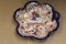 Kutani Geisha Girl Scallop Handle Bowl