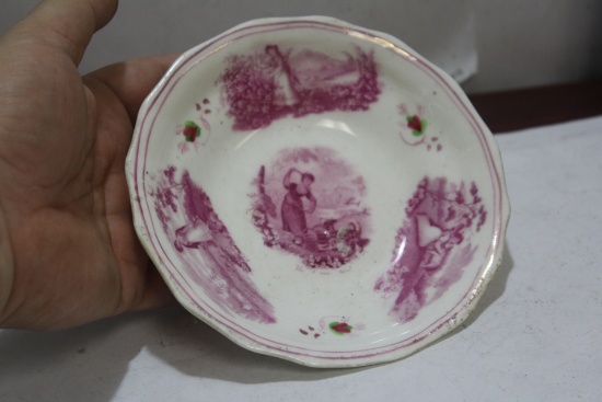 A Transferware Plate