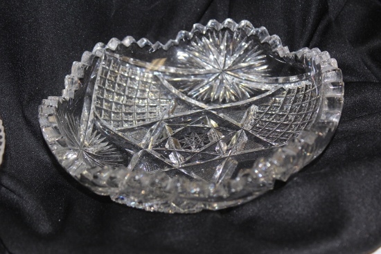 A Cut Glass Bowl
