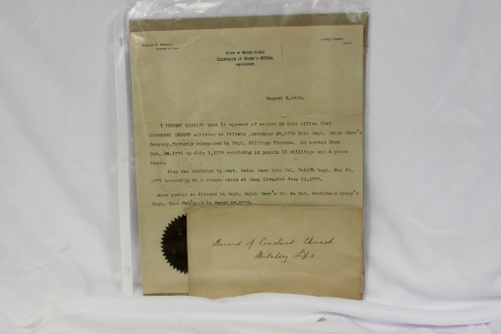A Signed Charles P. Bennett Article