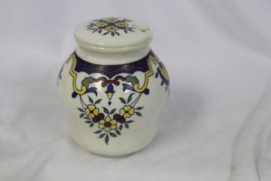A Mustard Glass Jar