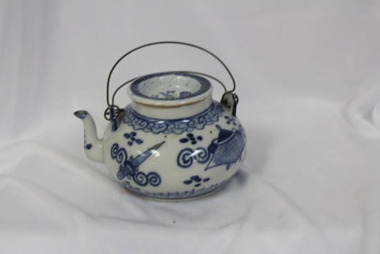 A Chinese Blue and White Teapot