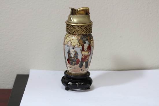 A Vintage Satsuma Lighter