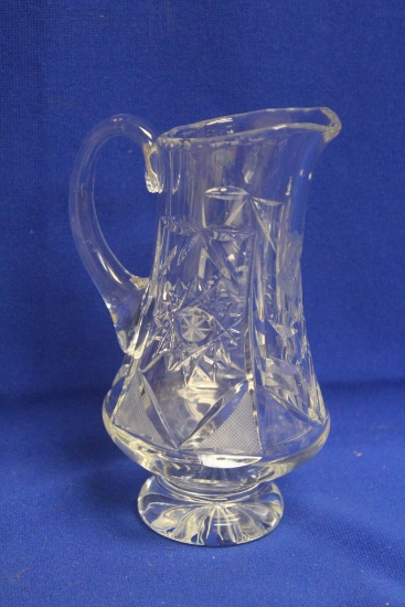 Cut Glass Pitcher