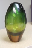 Heavy Artglass Vase