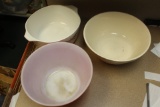 Lot of 3 Mixing Bowls