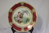 A Handpainted Austrian Plate