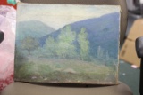 An Antique/Vintage Oil on Canvas