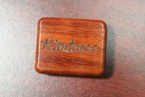 A Slide Wooden Trinket Box