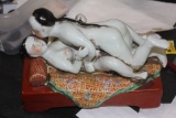 Antique Porcelain Erotica Figurine