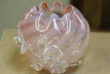 Antique Pink Opalescent Bowl