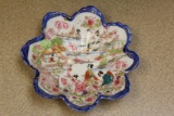 Kutani Geisha Girl Scallop Bowl