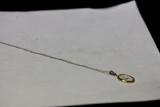 A Sterling Pendant With Chain