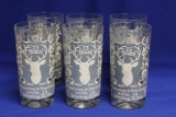 Set of 6 Retro Tumblers