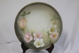 An RS Gold Rim Floral Bowl