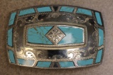 Silverplate Belt Buckle