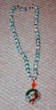 Vintage Porcelain Beaded Necklace