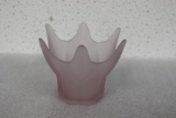 A Satin Glass Decanter