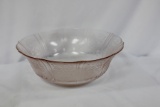 A Pink Depression Glass Bowl