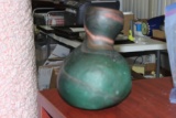 A Molded Art Glass Vase