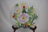 An Enamel Glass Plate