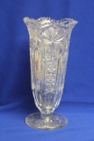 A Cut Glass Vase