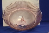 Large Pink Depression Glass Bowl