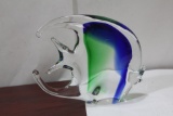 An Artglass Angel Fish