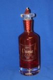 A Ruby Red Artglass Decanter