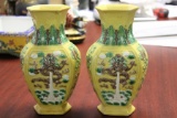 A Pair of Chinese Vases