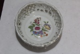 A Reticulated Floral Bowl