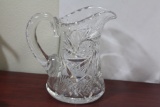A Brilliant Cut Glass Pitcher